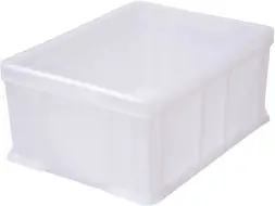 Ящик пластиковый сплошной, 400×300×180 мм, 16.6 л, синий [702.03.02]